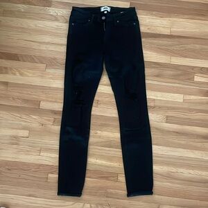 Paige - Black Verdugo Ultra Skinny Jeans. Size 26